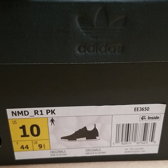 Adidas NMD R1 Primeknit OG Knit "Ash Grey" Shoes - Picture 12 of 13